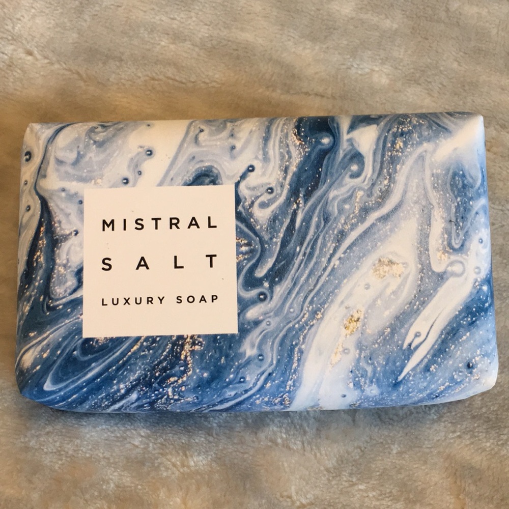 Mistral Scented Salt Luxury Soap Bar 7 oz Made in France NWT